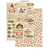 Stamperia CLASSIC CHRISTMAS - A4 Junk Journal - Stickers Cut outs Backgrounds #SBJK23