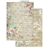 Stamperia SYMPHONY - A4 Junk Journal - Stickers Cut outs Backgrounds #SBJK24