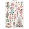 Stamperia WINTER MAGIC - A4 Junk Journal - Stickers Cut outs Backgrounds #SBJK25