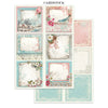 Stamperia WINTER MAGIC - A4 Junk Journal - Stickers Cut outs Backgrounds #SBJK25