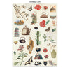 Stamperia ORIENTAL GARDEN - A4 Junk Journal - Stickers Cut outs Backgrounds #SBJK26