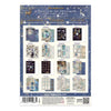 Stamperia COSMOS - A4 Junk Journal - Stickers Cut outs Backgrounds #SBJK29