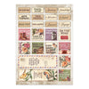 Stamperia OUR WAY - A4 Junk Journal - Stickers Cut outs Backgrounds #SBJK30