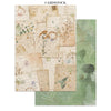 Stamperia FLOWERS and POEMS - A4 Junk Journal - Stickers Cut outs Backgrounds #SBJK31