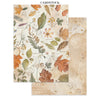 Stamperia FLOWERS and POEMS - A4 Junk Journal - Stickers Cut outs Backgrounds #SBJK31
