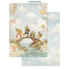 Stamperia COZY FAMILY - A4 Junk Journal - Stickers Cut outs Backgrounds #SBJK32