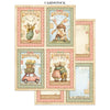 Stamperia COZY FAMILY - A4 Junk Journal - Stickers Cut outs Backgrounds #SBJK32