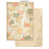 Stamperia COZY FAMILY - A4 Junk Journal - Stickers Cut outs Backgrounds #SBJK32