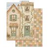 Stamperia COZY FAMILY - A4 Junk Journal - Stickers Cut outs Backgrounds #SBJK32