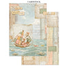 Stamperia COZY FAMILY - A4 Junk Journal - Stickers Cut outs Backgrounds #SBJK32