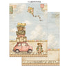 Stamperia COZY FAMILY - A4 Junk Journal - Stickers Cut outs Backgrounds #SBJK32