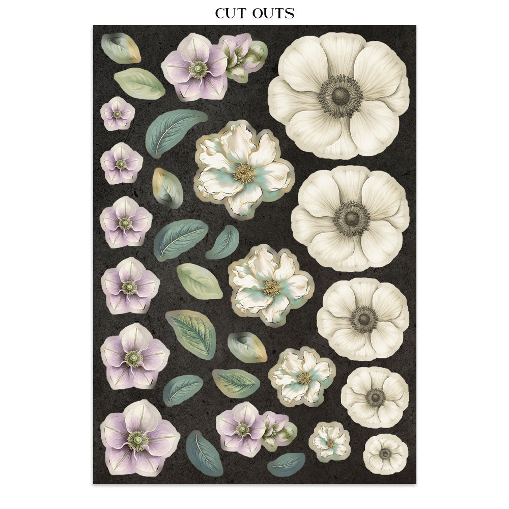 Stamperia GARDENS OF TIME A5 Junk Journal FOCUS POINTS for Arts & Crafts #SBJKS01