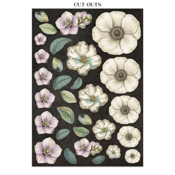 Stamperia GARDENS OF TIME A5 Junk Journal FOCUS POINTS for Arts & Crafts #SBJKS01
