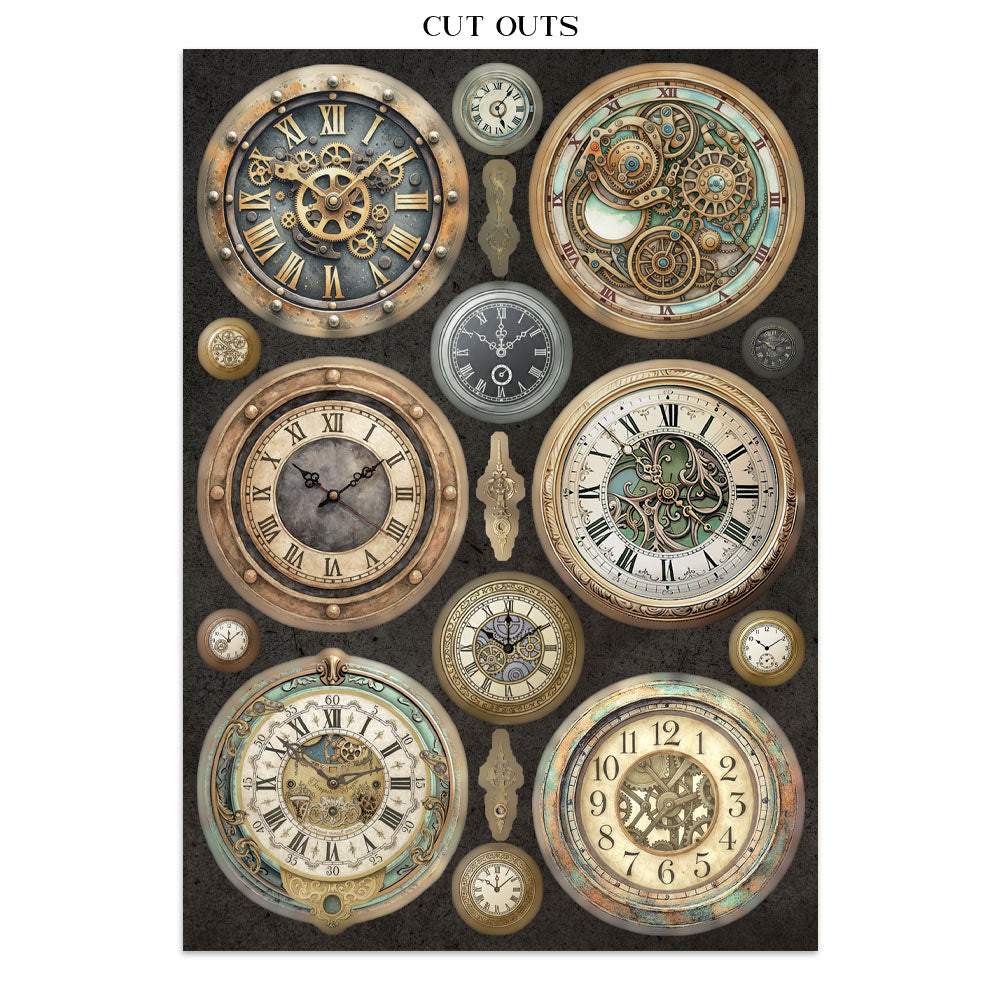 Stamperia GARDENS OF TIME A5 Junk Journal FOCUS POINTS for Arts & Crafts #SBJKS01