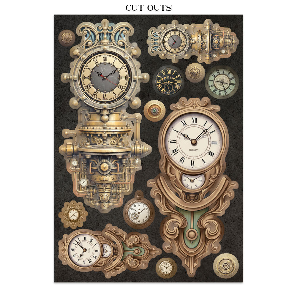 Stamperia GARDENS OF TIME A5 Junk Journal FOCUS POINTS for Arts & Crafts #SBJKS01