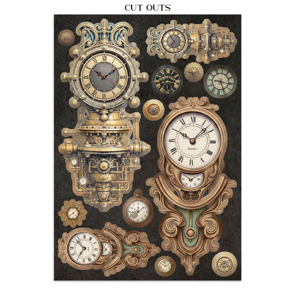 Stamperia GARDENS OF TIME A5 Junk Journal FOCUS POINTS for Arts & Crafts #SBJKS01
