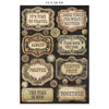 Stamperia GARDENS OF TIME A5 Junk Journal FOCUS POINTS for Arts & Crafts #SBJKS01