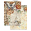 Stamperia GARDENS OF TIME A5 Junk Journal FOCUS POINTS for Arts & Crafts #SBJKS01