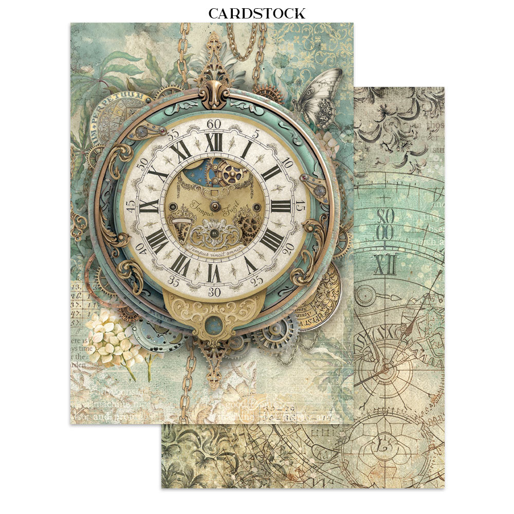 Stamperia GARDENS OF TIME A5 Junk Journal FOCUS POINTS for Arts & Crafts #SBJKS01