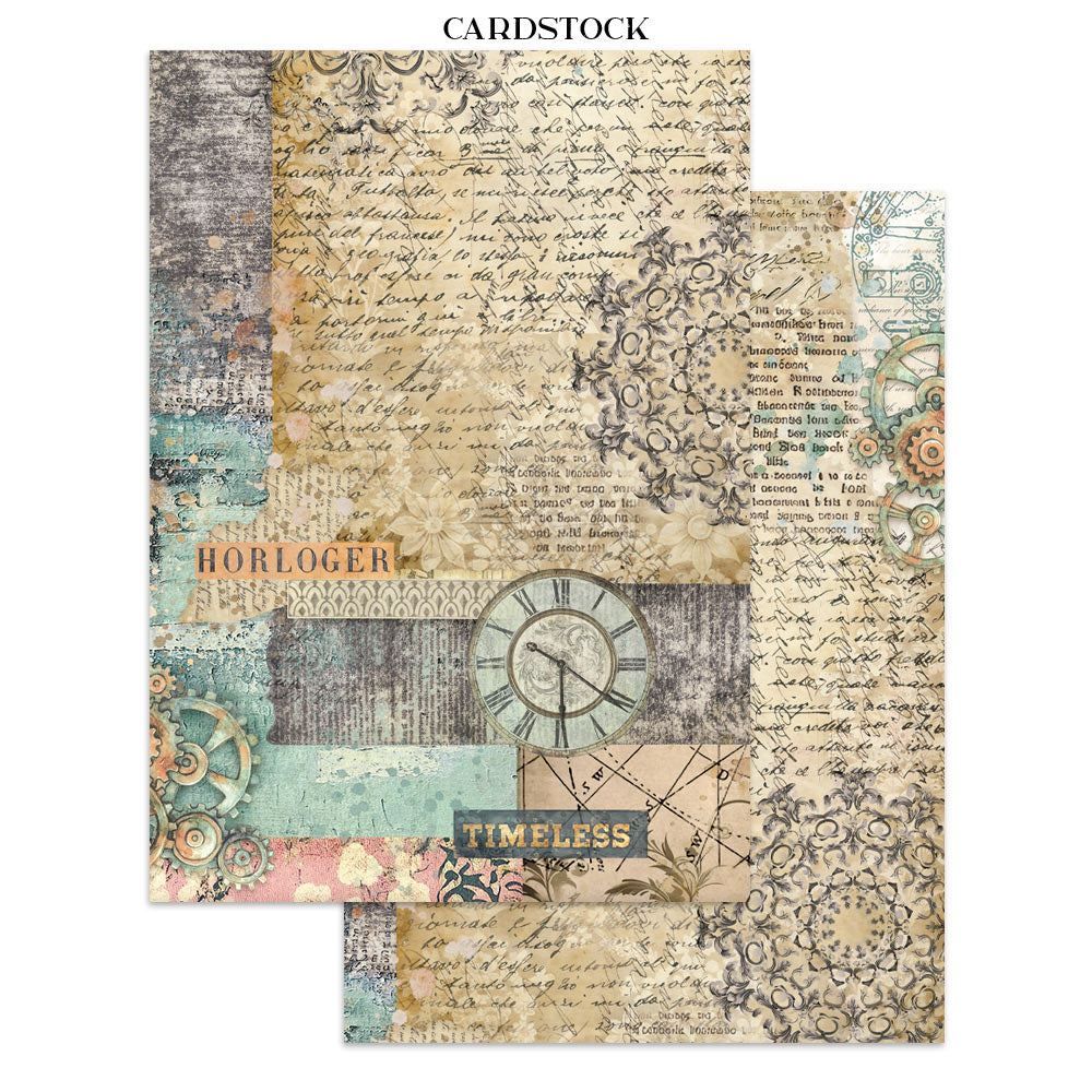 Stamperia GARDENS OF TIME A5 Junk Journal FOCUS POINTS for Arts & Crafts #SBJKS01