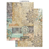 Stamperia GARDENS OF TIME A5 Junk Journal FOCUS POINTS for Arts & Crafts #SBJKS01