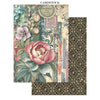 Stamperia GARDENS OF TIME A5 Junk Journal FOCUS POINTS for Arts & Crafts #SBJKS01
