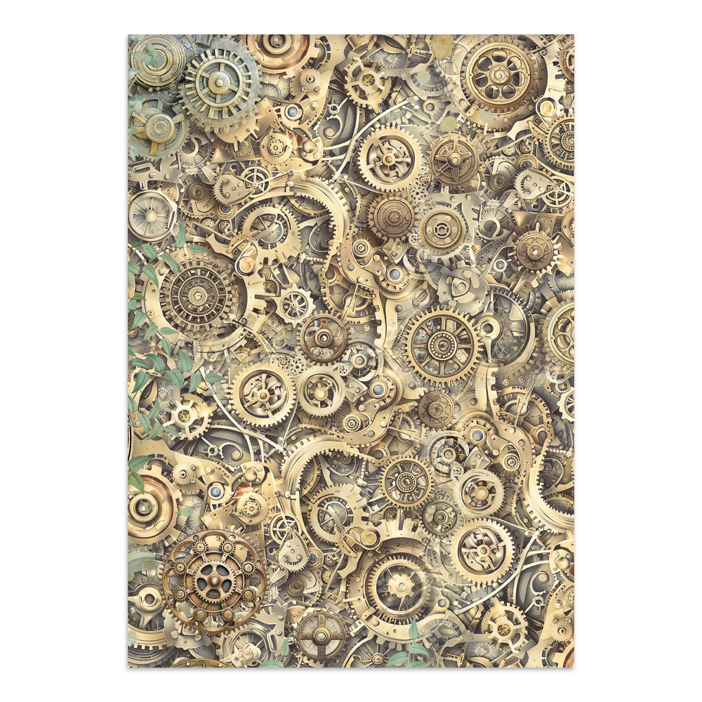 Stamperia GARDENS OF TIME A5 Junk Journal FOCUS POINTS for Arts & Crafts #SBJKS01