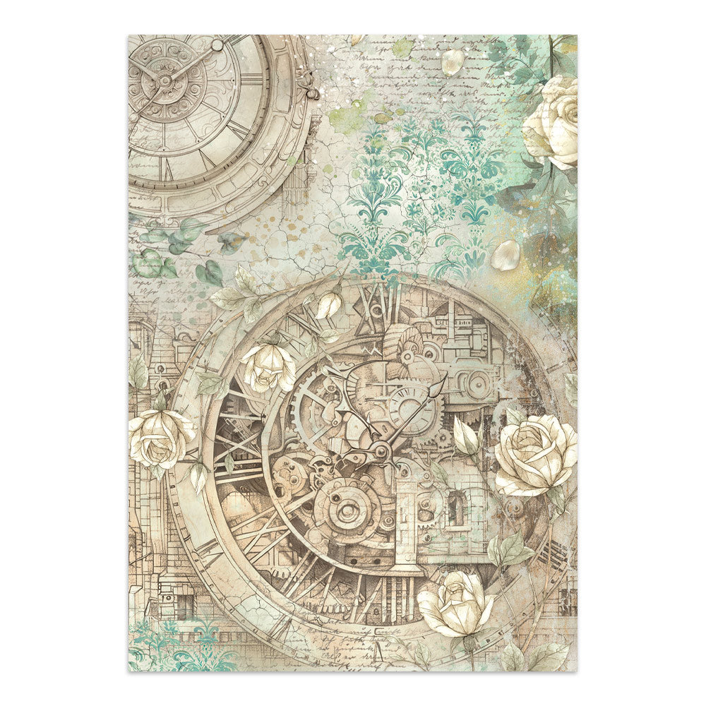 Stamperia GARDENS OF TIME A5 Junk Journal FOCUS POINTS for Arts & Crafts #SBJKS01