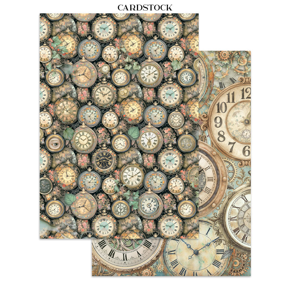 Stamperia GARDENS OF TIME A5 Junk Journal FOCUS POINTS for Arts & Crafts #SBJKS01