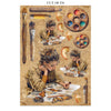 PRE-ORDER / RE-ORDER Stamperia ALL AROUND A5 Junk Journal FOCUS POINTS for Arts & Crafts #SBJKS02