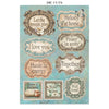 Stamperia SYMPHONY A5 Junk Journal FOCUS POINTS for Arts & Crafts #SBJKS03