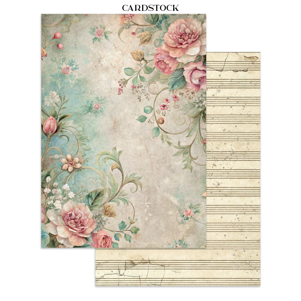 Stamperia SYMPHONY A5 Junk Journal FOCUS POINTS for Arts & Crafts #SBJKS03