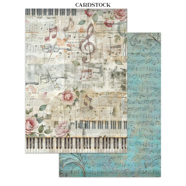 Stamperia SYMPHONY A5 Junk Journal FOCUS POINTS for Arts & Crafts #SBJKS03