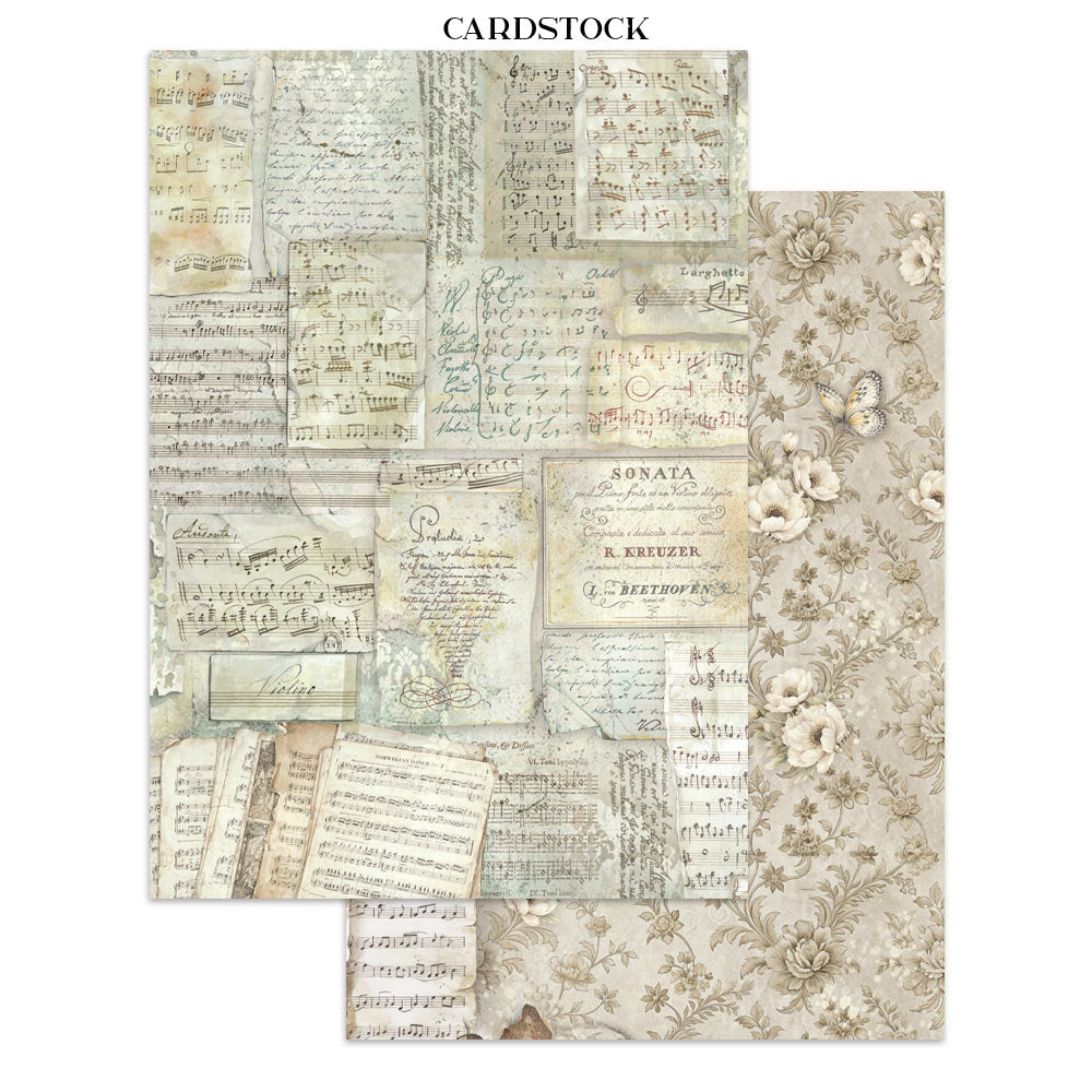 Stamperia SYMPHONY A5 Junk Journal FOCUS POINTS for Arts & Crafts #SBJKS03