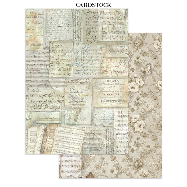 Stamperia SYMPHONY A5 Junk Journal FOCUS POINTS for Arts & Crafts #SBJKS03