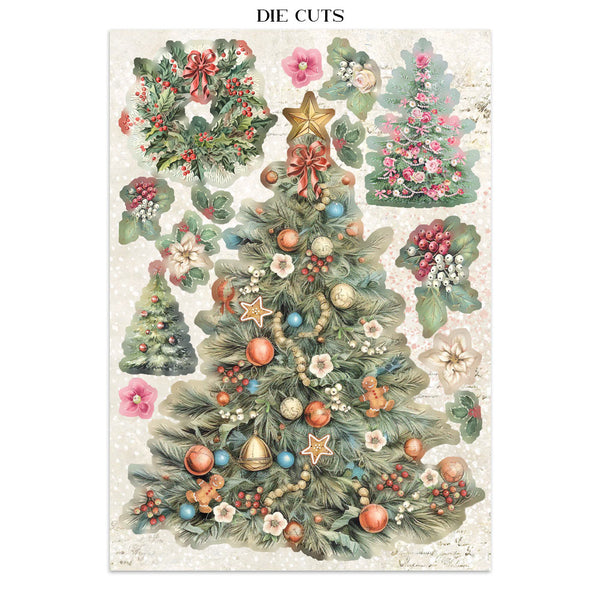 Stamperia WINTER MAGIC A5 Junk Journal FOCUS POINTS for Arts & Crafts #SBJKS04