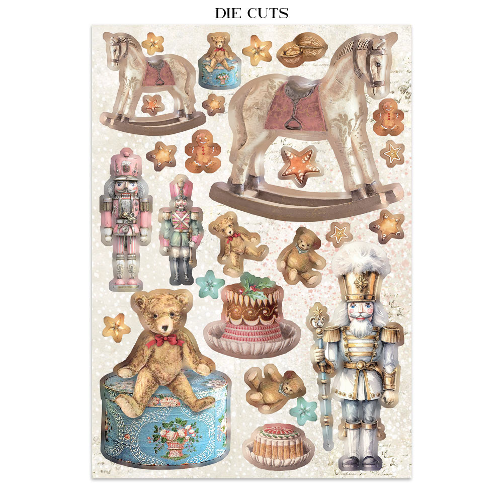 Stamperia WINTER MAGIC A5 Junk Journal FOCUS POINTS for Arts & Crafts #SBJKS04