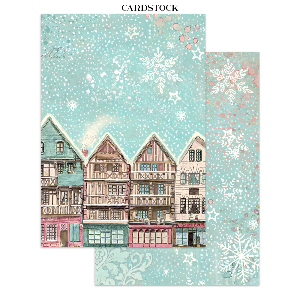 Stamperia WINTER MAGIC A5 Junk Journal FOCUS POINTS for Arts & Crafts #SBJKS04