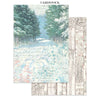 Stamperia WINTER MAGIC A5 Junk Journal FOCUS POINTS for Arts & Crafts #SBJKS04