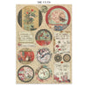 Stamperia ORIENTAL GARDEN A5 Junk Journal FOCUS POINTS for Arts & Crafts #SBJKS05