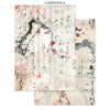 Stamperia ORIENTAL GARDEN A5 Junk Journal FOCUS POINTS for Arts & Crafts #SBJKS05