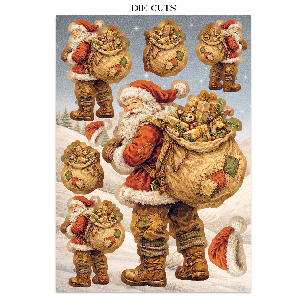 Stamperia Silent Night CHRISTMAS A5 Junk Journal FOCUS POINTS for Arts & Crafts #SBJKS06