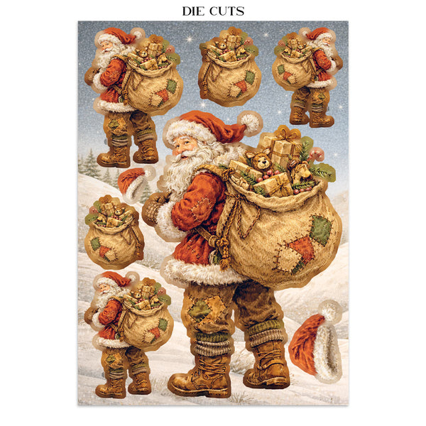 Stamperia Silent Night CHRISTMAS A5 Junk Journal FOCUS POINTS for Arts & Crafts #SBJKS06