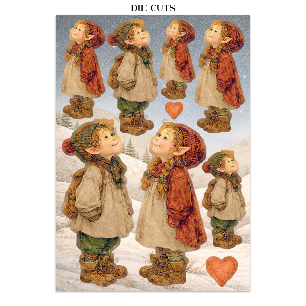 Stamperia Silent Night CHRISTMAS A5 Junk Journal FOCUS POINTS for Arts & Crafts #SBJKS06