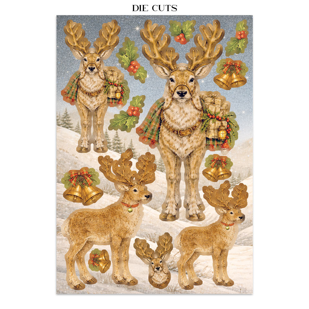 Stamperia Silent Night CHRISTMAS A5 Junk Journal FOCUS POINTS for Arts & Crafts #SBJKS06