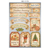 Stamperia Silent Night CHRISTMAS A5 Junk Journal FOCUS POINTS for Arts & Crafts #SBJKS06