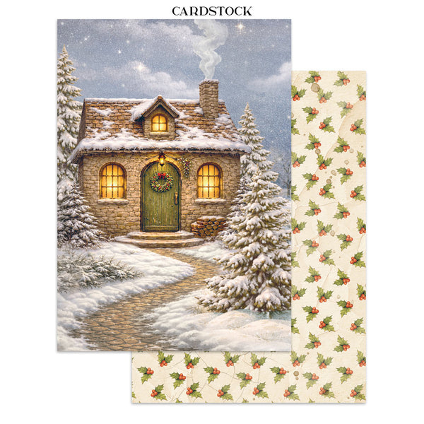Stamperia Silent Night CHRISTMAS A5 Junk Journal FOCUS POINTS for Arts & Crafts #SBJKS06