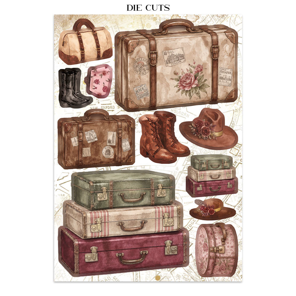 Stamperia OUR WAY A5 Junk Journal FOCUS POINTS for Arts & Crafts #SBJKS09