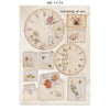 Stamperia FLOWERS and POEMS A5 Junk Journal FOCUS POINTS for Arts & Crafts #SBJKS10