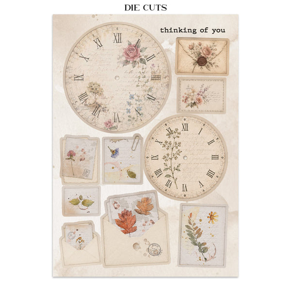 Stamperia FLOWERS and POEMS A5 Junk Journal FOCUS POINTS for Arts & Crafts #SBJKS10